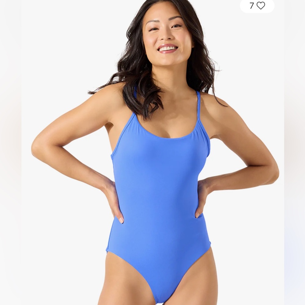 Tommy Bahama Palm Modern Reversible Maillot one piece swimsuit